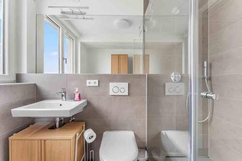 Bad Musterwohnung möbliert - 