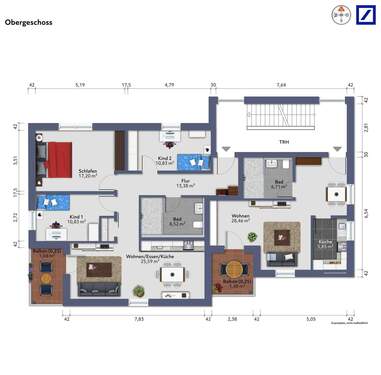 Obergeschoss (Neubau) - 