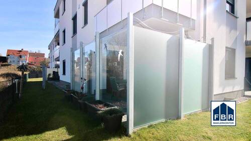 Verglaste Terrasse an der Küche - 