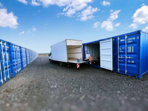Container - Lagerplatz im Seecontainer 14 - 28 m² in Westerrönfeld, 5km von Rendsburg entfernt