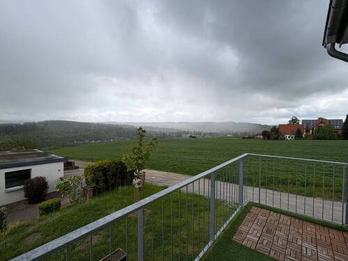 Balkon mit Ausblick - 2 Zimmer Etagenwohnung zur Miete in Dippoldiswalde