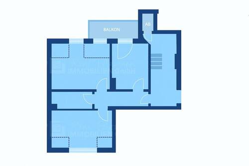 Raumaufteilung - Etagenwohnung mit 58,20 m² in Plauen zum Kaufen