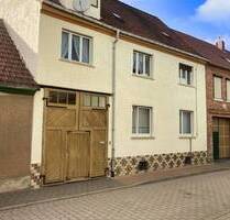 Solides Haus mit Potenzial und viel Grün ! - Wallhausen