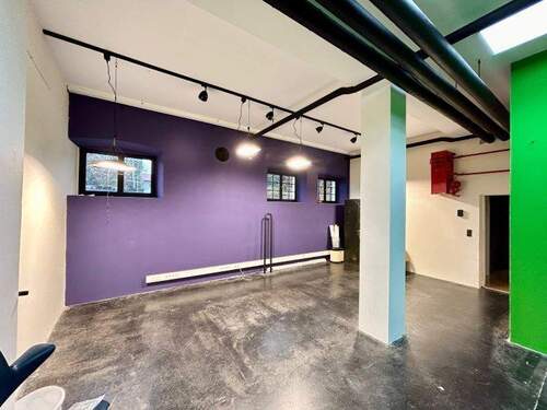 Blick in die Gewerbefläche - 