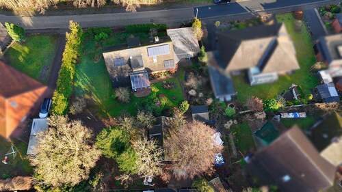 Luftansicht - 4 Zimmer Einfamilienhaus in Hemmoor