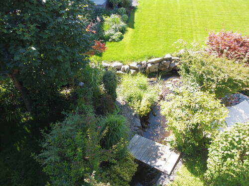 Insel im Garten - 