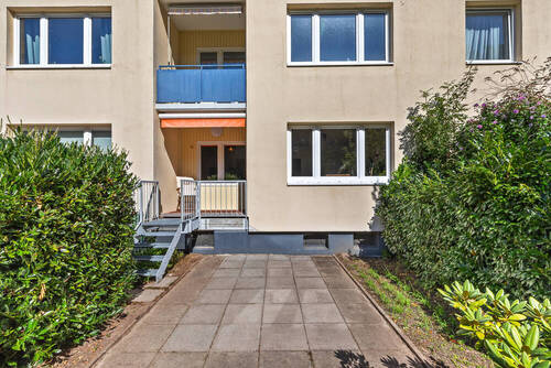 Rückansicht Garten - 