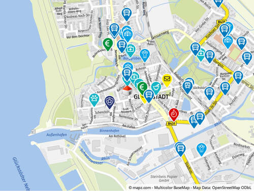 Geolyzer Kartenausschnitt - 