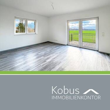 Titelbild EG - Erstbezug: OG-Wohnung (links) mit Balkon zu vermieten