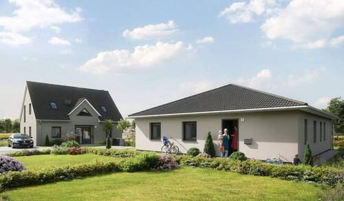 Komfortables Einfamilienhaus im modernen Bungalow- - 
