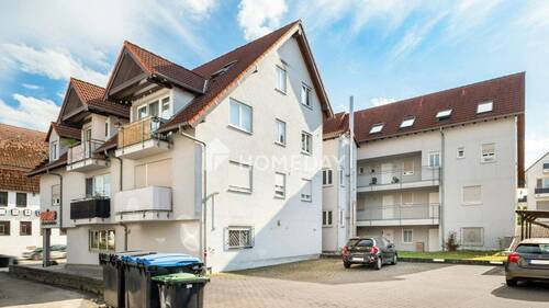 Außenansicht 3 - 2 Zimmer Etagenwohnung zum Kaufen in Nufringen
