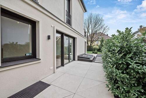 West-Terrasse an der Küche - 