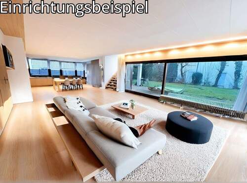 Wohn-Esszimmer Einrichtungsbeispiel - 