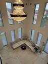  Blick von der Galerie in den Wohnbereich im EG - 