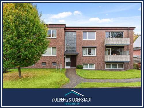 Titelbild - Ruhige Wohnlage: 3 Zimmer-Eigentumswohnung mit Balkon und Garage