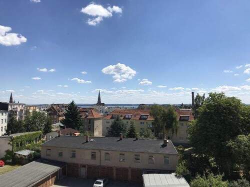 Der Blick vom Balkon aus - 