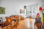 Wohnzimmer - Etagenwohnung mit 52,00 m&sup2; in Berlin zum Kaufen