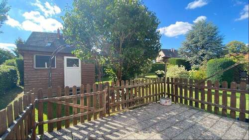 Terrasse - 4 Zimmer Doppelhaushälfte in Berthelsdorf