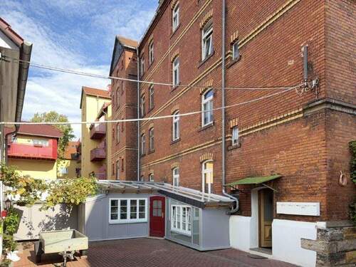 Innenhof - 3 Zimmer Etagenwohnung in Gotha