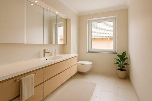 Visualisierung Gästebadezimmer - 