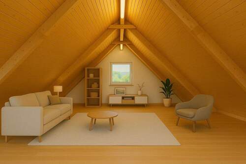 Visualisierung Dachspitz Garagenhaus - 