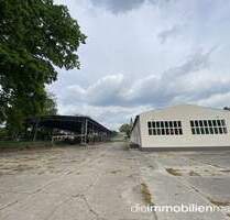 Großes Gewerbegrundstück mit 2 Hallen und modernisierten Büros - Märkische Heide Groß Leuthen