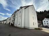 Hausansicht Hofseite 2 - 4 Zimmer Etagenwohnung in Weinheim