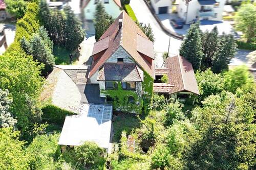 Luftbild - 8 Zimmer Mehrfamilienhaus, Wohnhaus in Ludwigschorgast