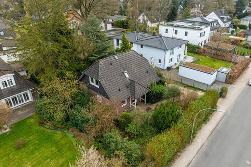 Luftaufnahme - Grundstück in Hamburg / Sasel zum Kaufen