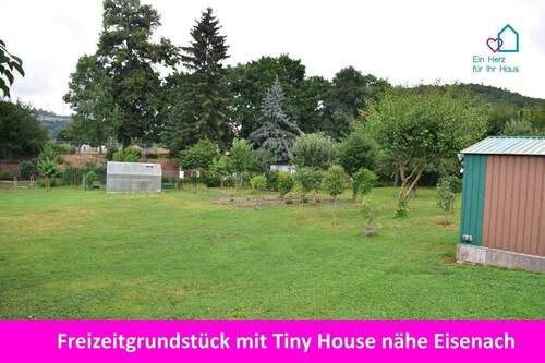 Titelbild - Freizeitgrundstück mit Tiny House in der Nähe von Eisenach