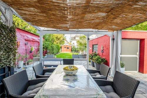 Terrasse blick zum Garten - 