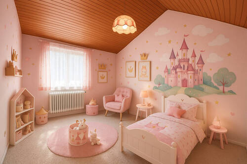 Einrichtungsbeispiel Kinderzimmer 2 - 