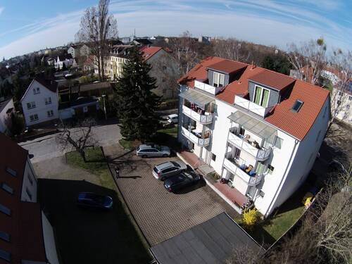 Luftbild - 3 - Zimmer - Wohnung mit Südterrasse in MD - Wiener Strasse ( WE 01 )