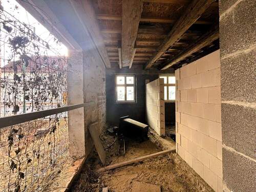 Zugang Giebelseite Vorderhaus - 