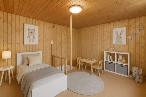Kinderzimmer visualisiert - 