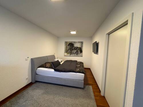 Hauptschlafzimmer mit begehbarem Kleiderschrank - 
