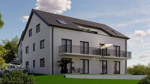 Ansicht Nord-West - 2 Zimmer Etagenwohnung zum Kaufen in Pentling