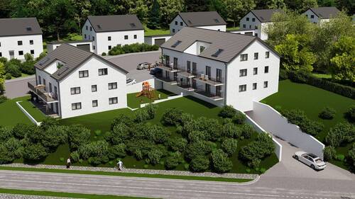 Ansicht Süd - 2 Zimmer Etagenwohnung in Pentling