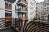 Balkon zum ruhigen Hof - 