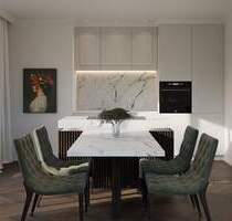 Eleganter Minimalismus trifft auf moderne Gediegenheit samt traumhaftem Wintergarten - Berlin Charlottenburg