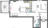 Grundriss H2-EG04.png - 2 Zimmer Etagenwohnung in Bad Säckingen