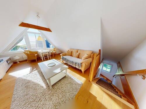 Wohnbereich im Spitzboden - Wohnung 4 - 