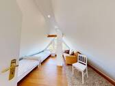 Schlafzimmer im Spitzboden - Wohnung 4 - 