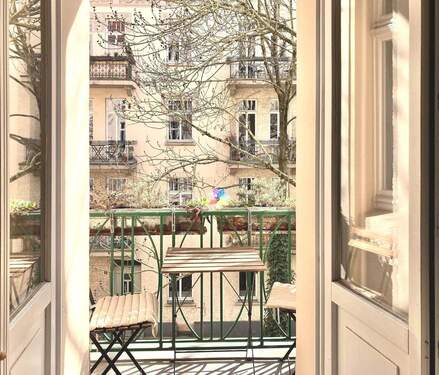 Balkon - Attraktive 3 ZKB-Jugendstilwohnung mit Balkon in Toplage von Kassel-Vorderer Westen-direkt am Bebelplatz