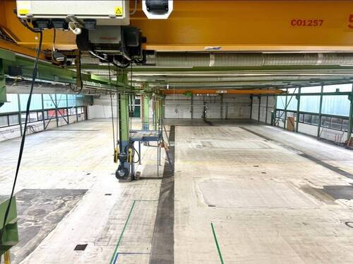 Halle mit Kran - Halle in Langenzenn zur Miete