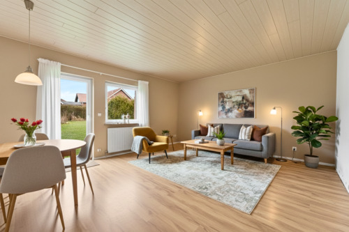 Visualisierung Wohnzimmer - Bungalow mit 95,00 m&sup2; in Dahlem zum Kaufen