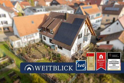 Drohnenaufnahme - WEITBLICK: Hier blühen Wohnträume auf!