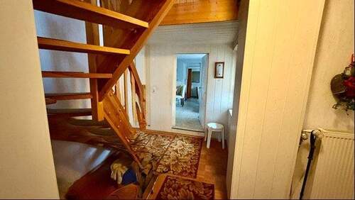 Blick vom Flur in die Küche - 