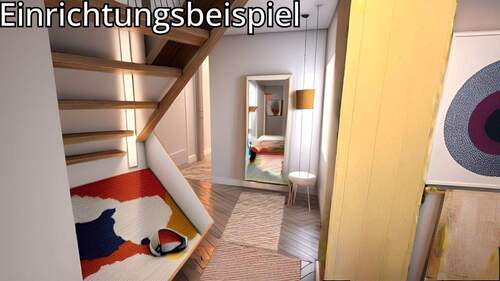 Blick vom Flur in die Küche - 