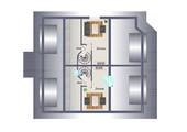 Grundriss Dachgeschoss 2 - 
